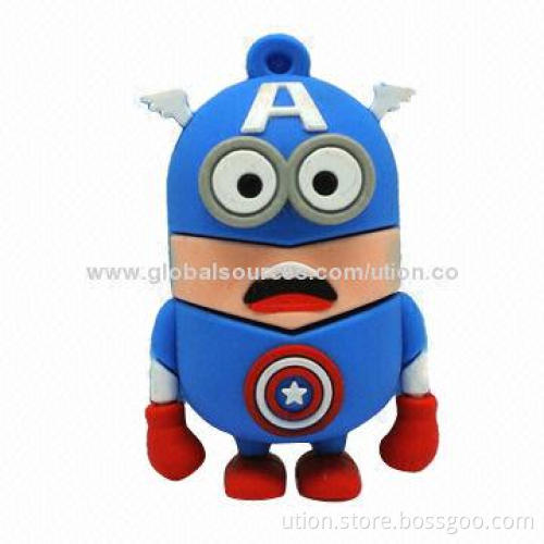 Bootable USB Flash Drive with Up to 16GB Capacity and USB2.0 Interface